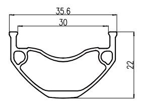 Alexrims Llanta EMC30 SSE 27.5" 32h