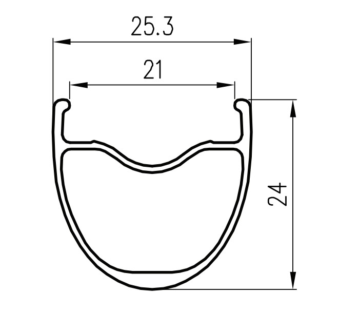 Alexrims Llanta GD24 29" 24h
