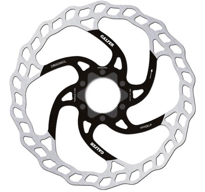 Galfer Rotor Disc Wave Centerlock 180mm