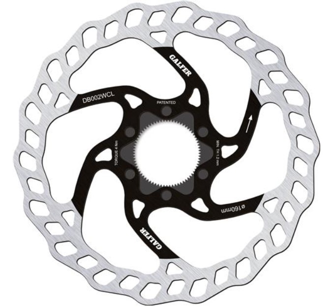 Galfer Rotor Disc Wave Centerlock 160mm
