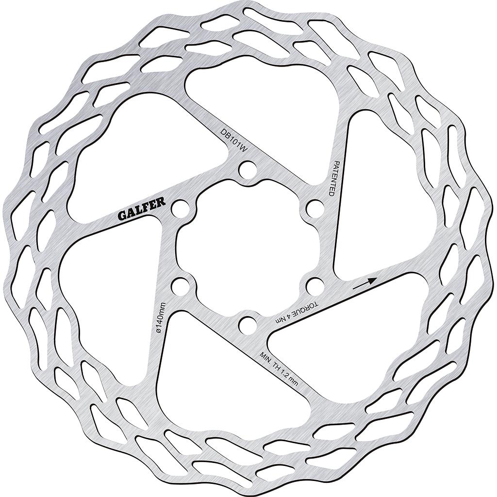 Galfer Rotor Disc Wave Road 140mm