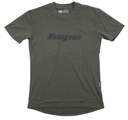 Hope Polera verde mens logo