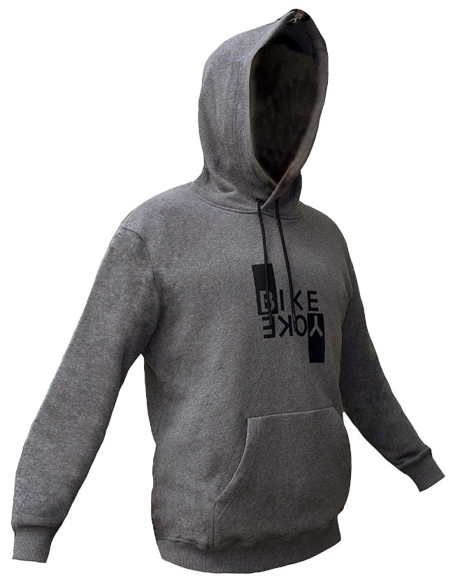 BikeYoke poleron Hoodie gris