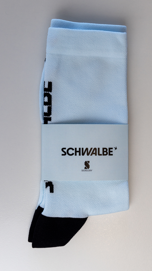 Schwalbe Calcetines Celeste by Sockeloen