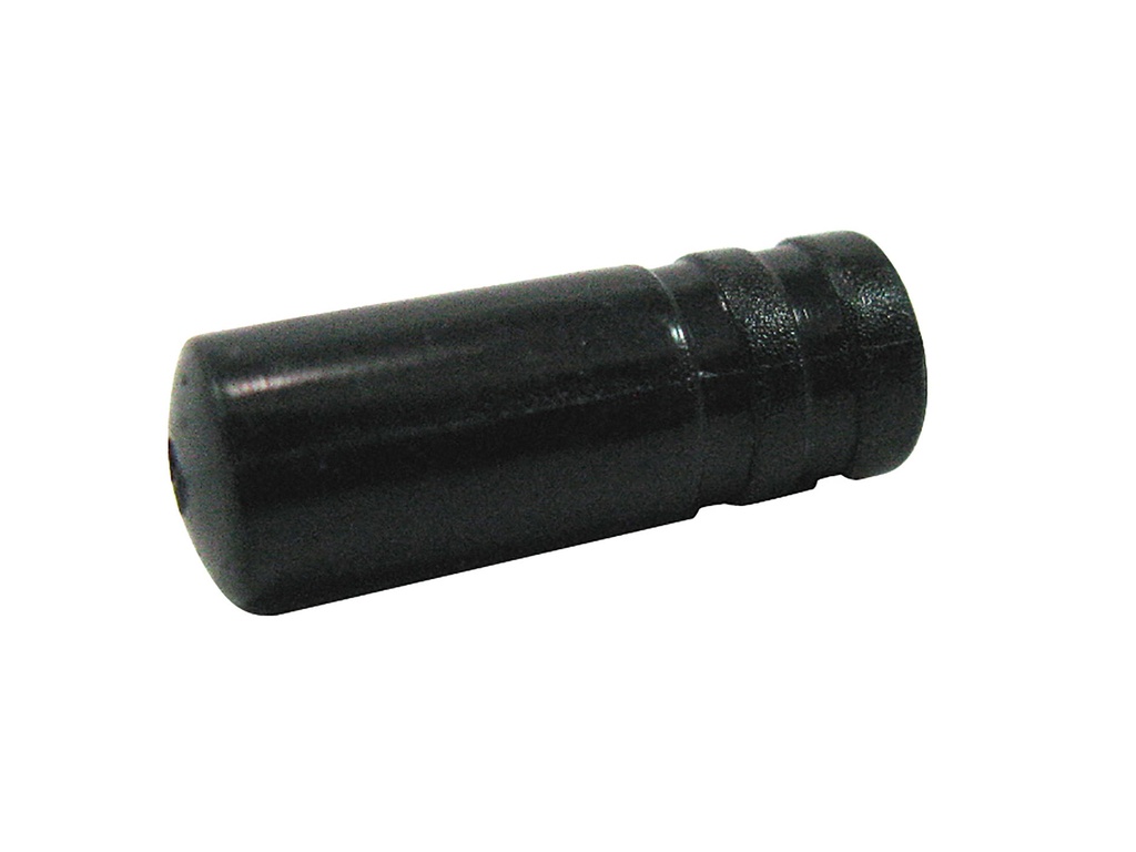 Sunrace Terminal plástico 4mm (100u) negro