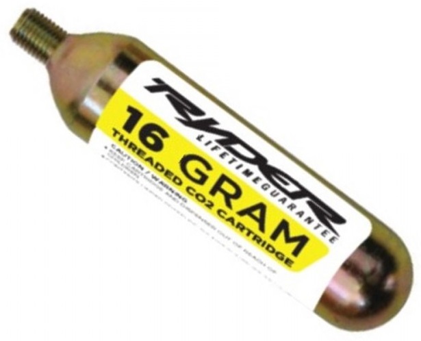 Ryder cilindros de CO2 16g (pack 20 ud.)
