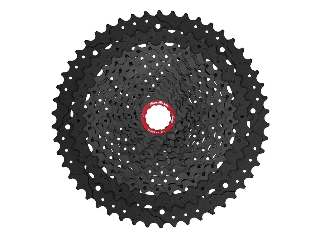 SunRace Piñón MZ91X 12V 10-50T (XD) negro