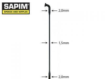 Sapim Rayo Laser negro