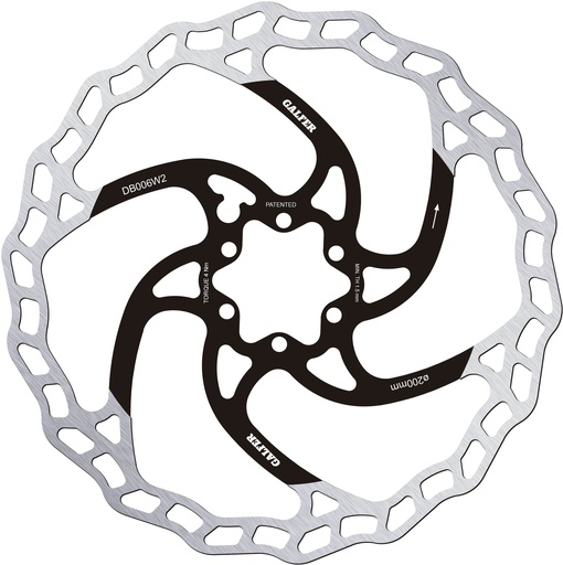 [DB006W2] Galfer Rotor Disc Wave Ebike 200mm