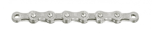 [CN11E.138Q.SS1.BX] SunRace Cadena CN11E 11V 138 eslabones Q/link plateada